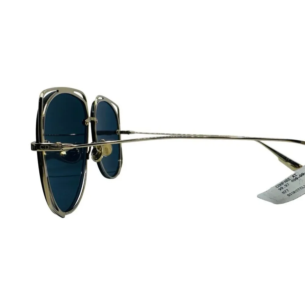 Christian Dior Stellaire 6 Sunglasses - J5GA9 Gold / Blue